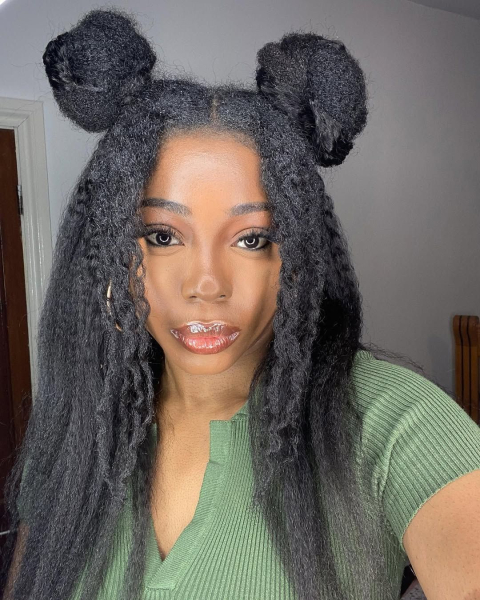 Natural hairstyles for Black women